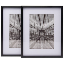 Matte Premium Metallicus 5 x 7" Metal Photo Frames (Set of 2)